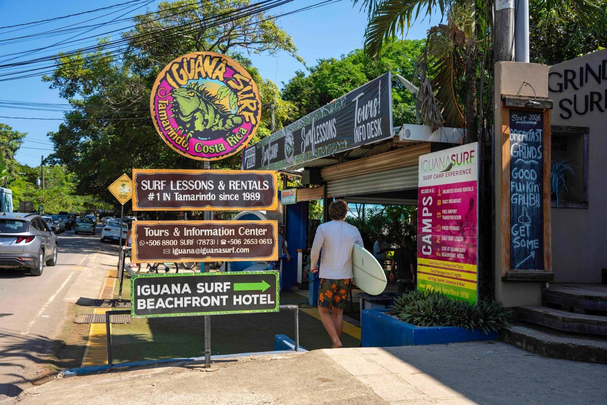 塔马林多 Iguana Surf Camp酒店 外观 照片